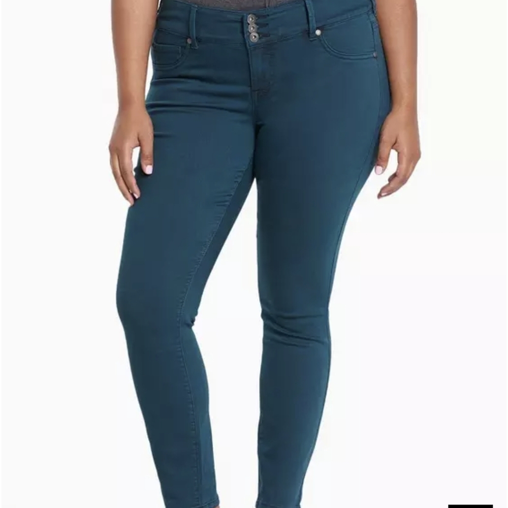 TORRID teal Women's Skinny Jeans